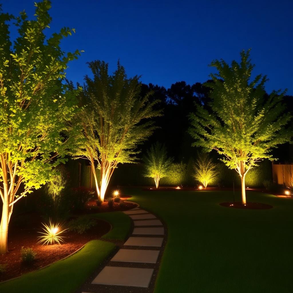 Architectural night lighting